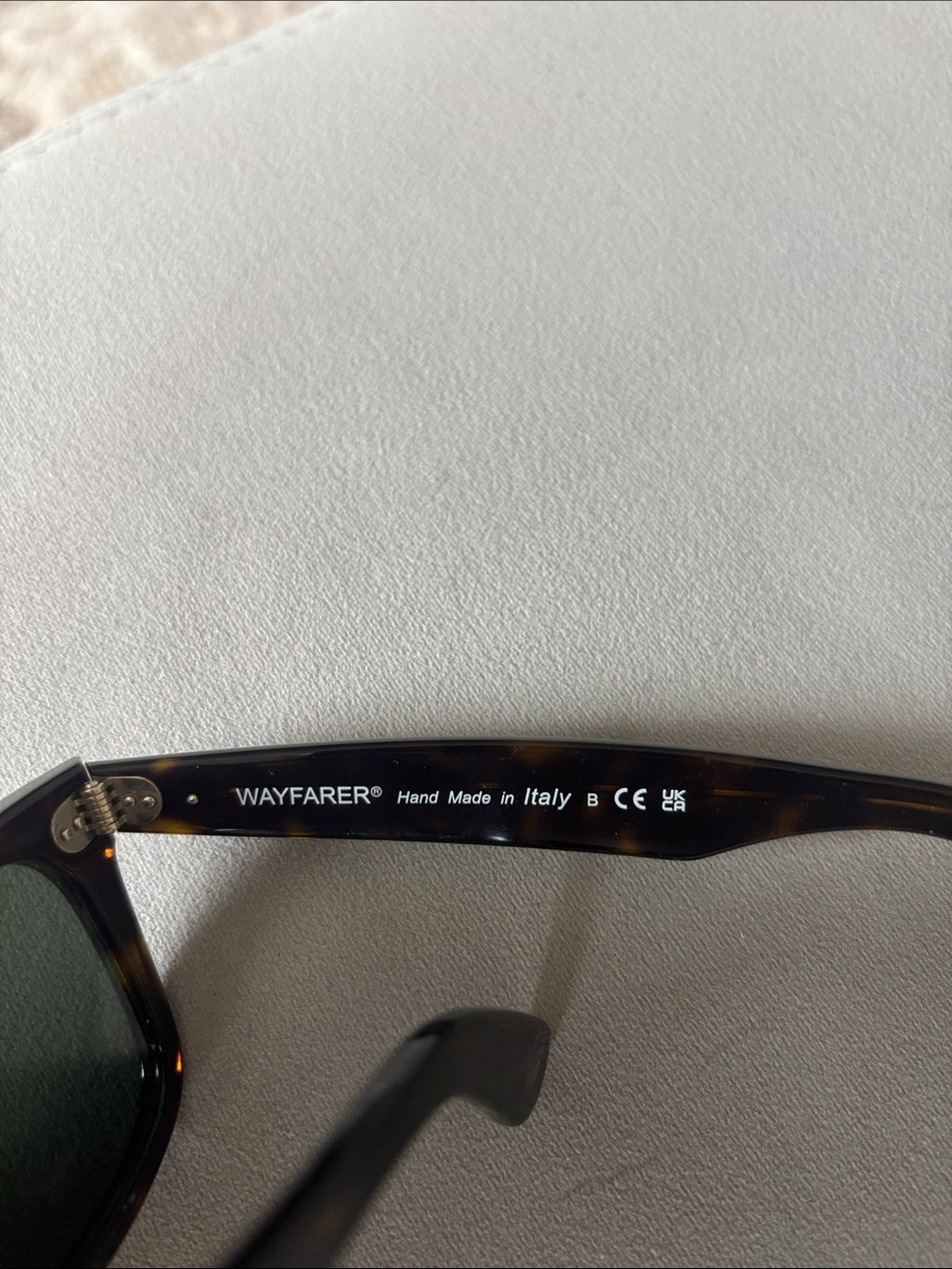 Ray-Ban Wayfarer Tortoiseshell Sunglasses - Picture 3 of 5
